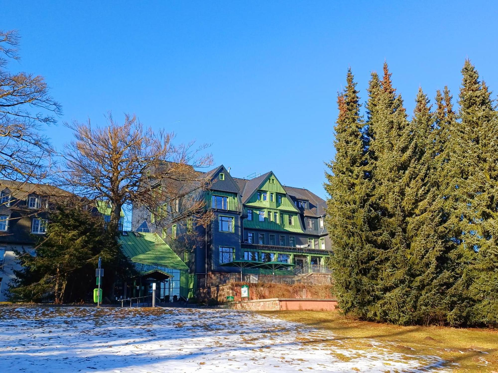 Berg & Spa Hotel Gabelbach Ilmenau Exterior foto